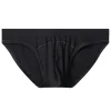 Men's Low Rise Sexy Threaded U-Shaped Breathable Briefs