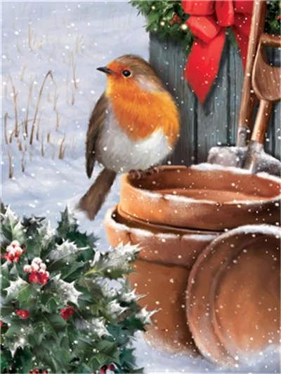 Diamond Painting - Full Round/Square Drill - Bird(30*40 - 50*60cm)