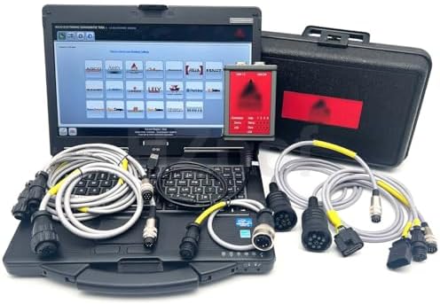 Electronic Tractor for AGCO CANUSB EDT Interface V2023 Diagnostic Tool Agricultural Diagnostic Scanner (Tool with Software Laptop)