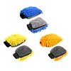 Car Cleaning Gloves Blue Yellow Orange Cleaning Cloth Towel for Cleaning Washing