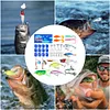 Fishing Lure Kit Soft and Hard Bait Jig Hooks Fishing Accessories Gifts for Men