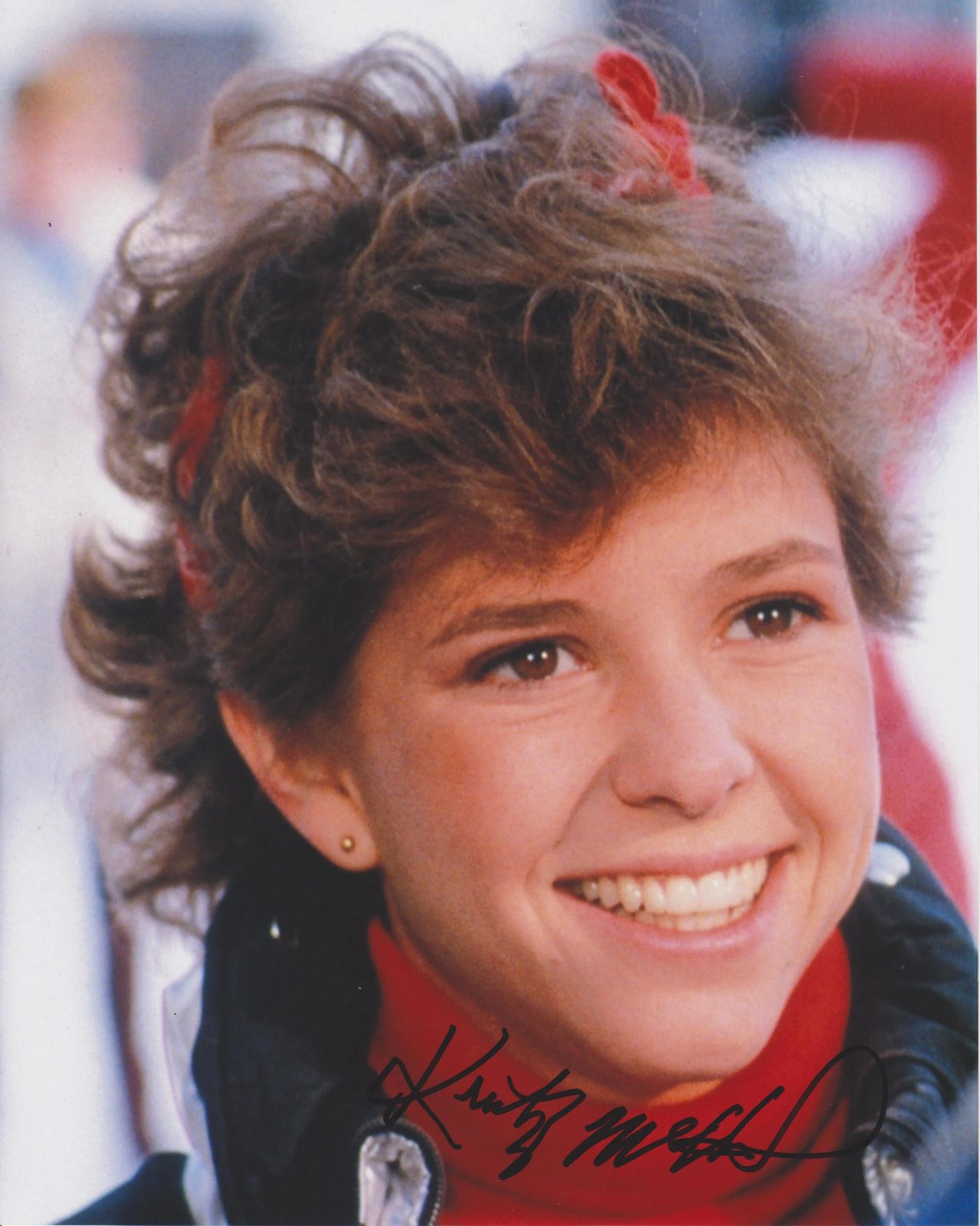 Kristy McNichol Original Signed 8x10 Photo Poster painting #10 - Little Darlings