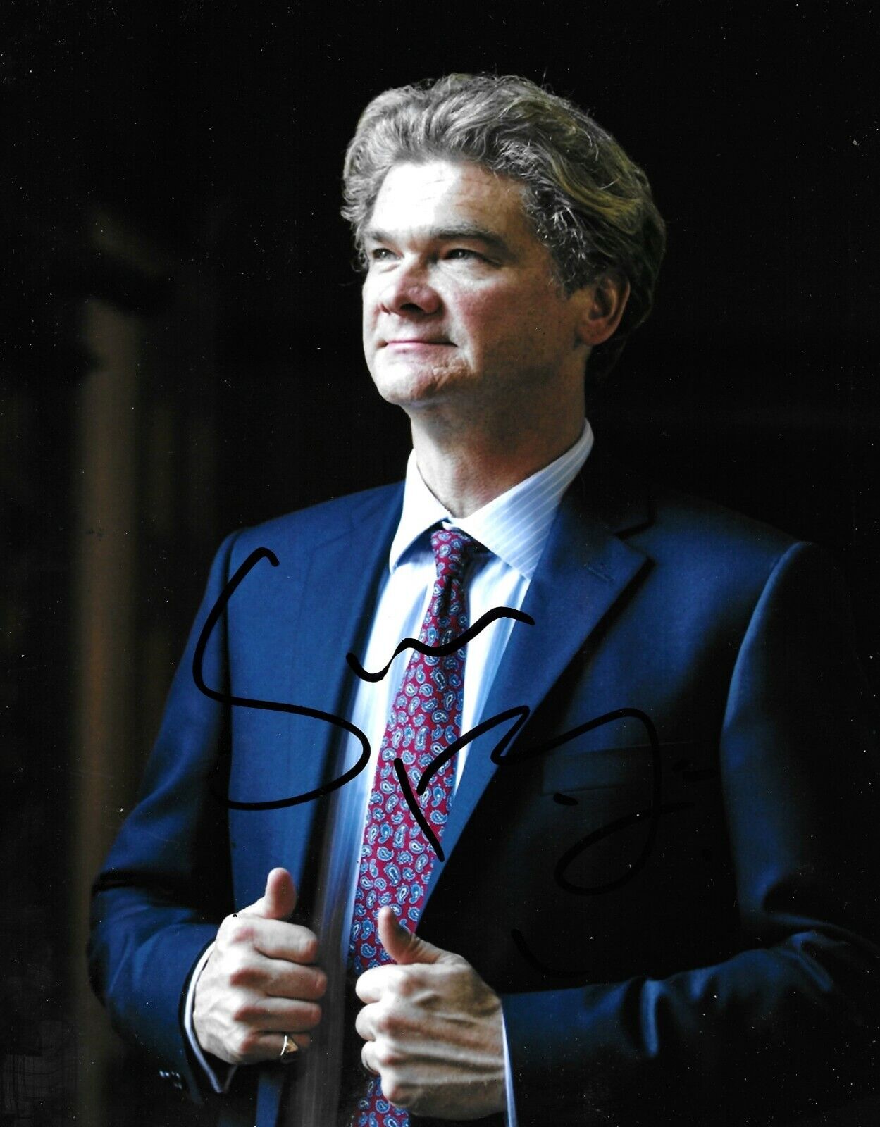 Simon Farnaby Signed Ghosts 10x8 Photo Poster painting AFTAL