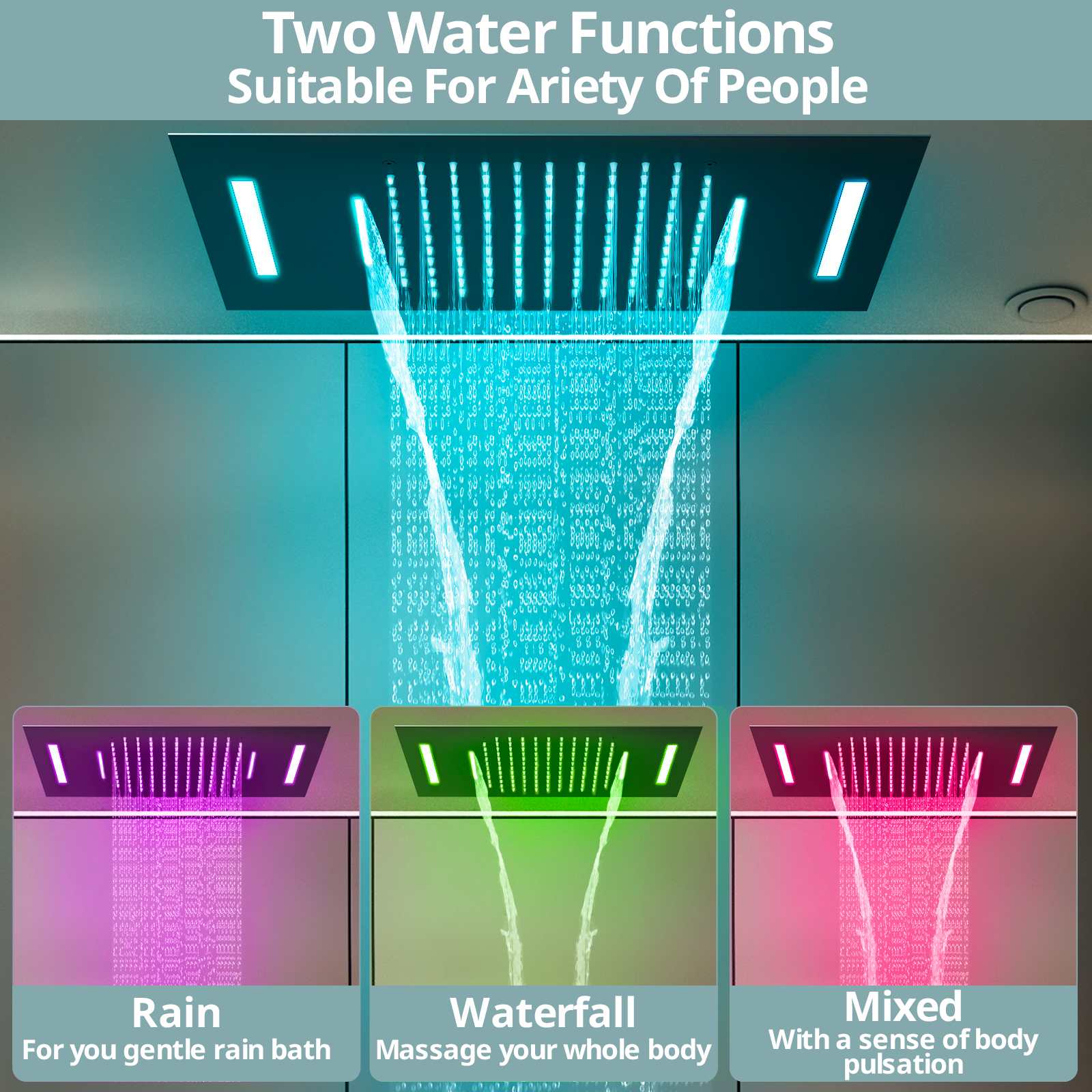 LED Shower System