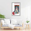 Carol Stocking -16CT Stamped Cross Stitch Kit(30*44cm)