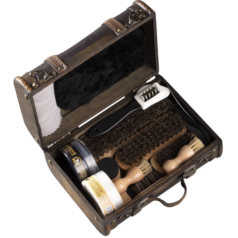 Shoe Care Vintage Suitcase 16 in 1 DANRRIO.COM DANRRIO