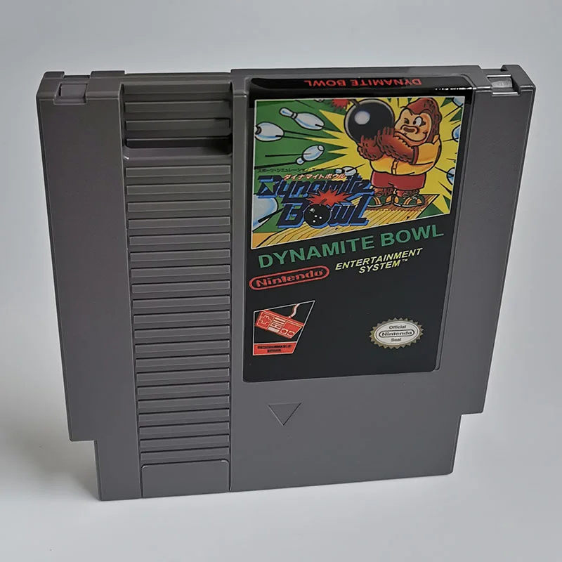 Dynamite Bowl For Nintendo NES - 8 Bit Game Cartridge