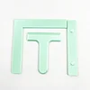 3pcs/set Diamond Painting Alignment Tool - Horizontal Ruler, Right-Angle Ruler, And Pusher Tool Set