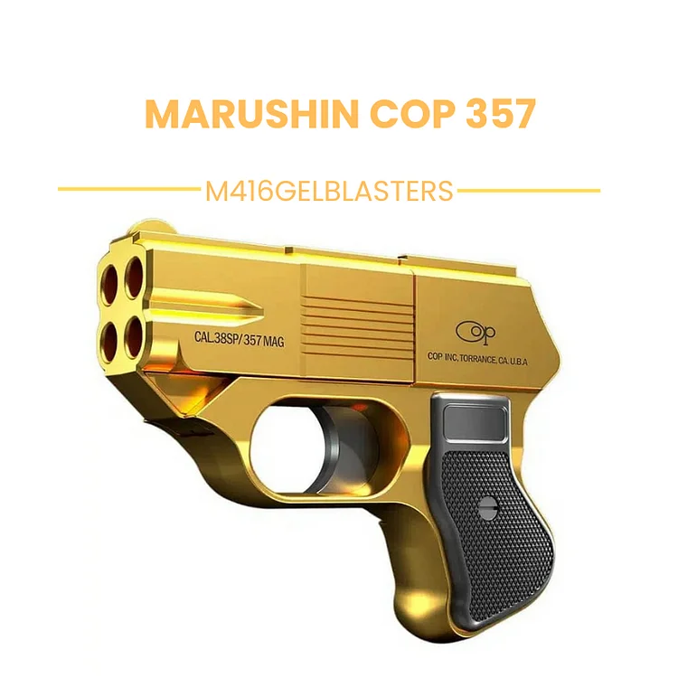 Marushin COP 357 Metal Four Barrel Derringer Toy Gun | Compact