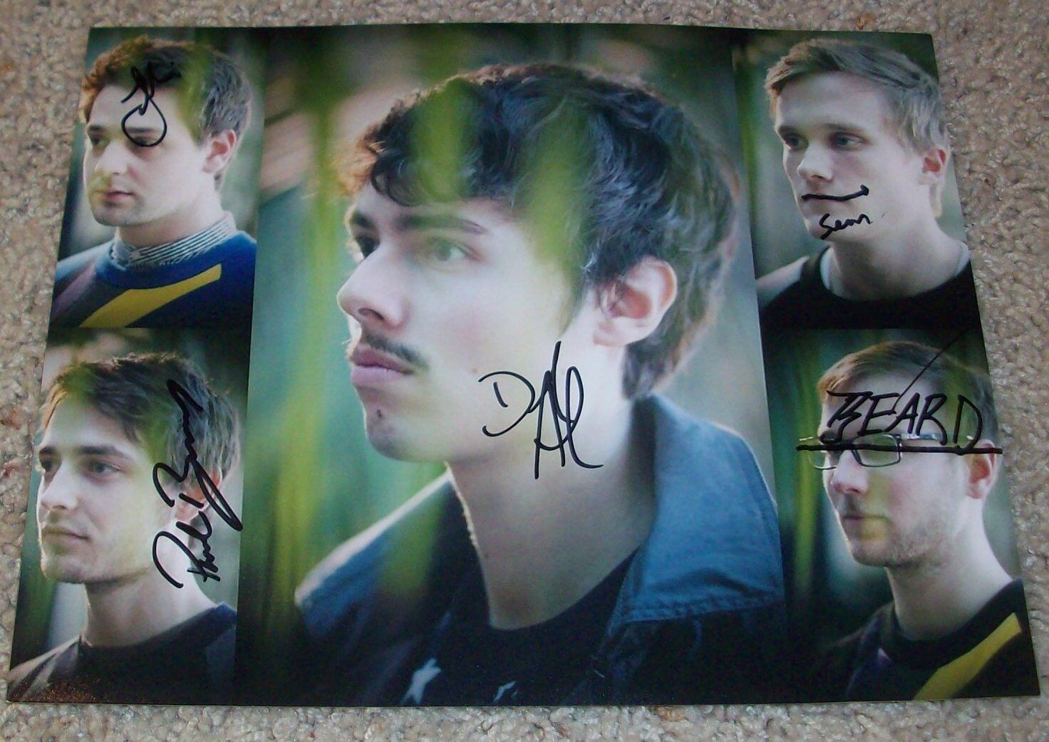 JOYWAVE GROUP SIGNED AUTOGRAPH 8x10 Photo Poster painting C w/PROOF DANIEL ARMBRUSTER +4