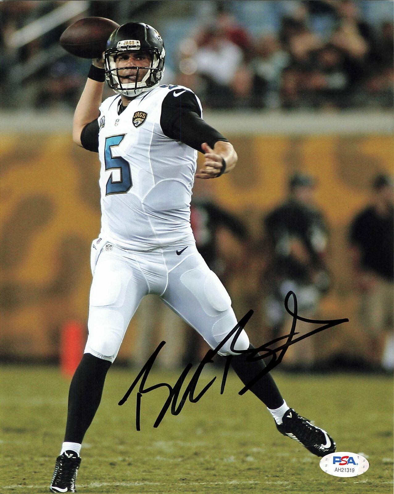 Blake Bortles signed 8x10 Photo Poster painting PSA/DNA Jacksonville Jaguars Autographed