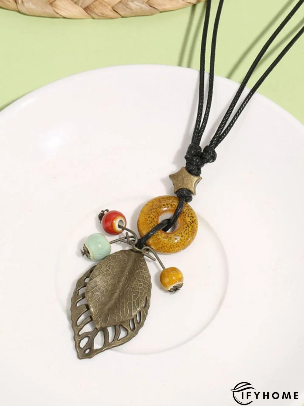 Women Geometric Vintage All Season Metal Commuting Metal Crystal Standard Pendant Necklaces Necklace | IFYHOME