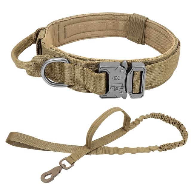 K9 Tactical Dog Leash And Collar Set