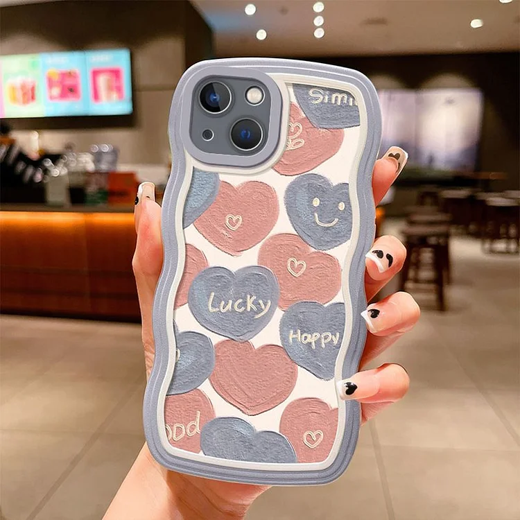 Phone Case For Huawei P60 P50 E P40 P30 P20 Pro P40 Lite 5G TPU Case Cover Fall prevention New products Simple Wavy Soft Shell