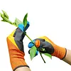 Gardening Silicone Thumb  Tool Set Reusable Multifunctional Gardening Pruning Tool Multi-Purpose Pruning Shears Garden Tools for Harvesting/Plant Fruit Picking/Trimming (gloves)