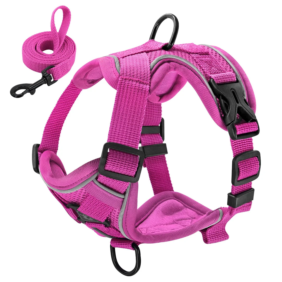 No Pull Dog Harness With Free Leash