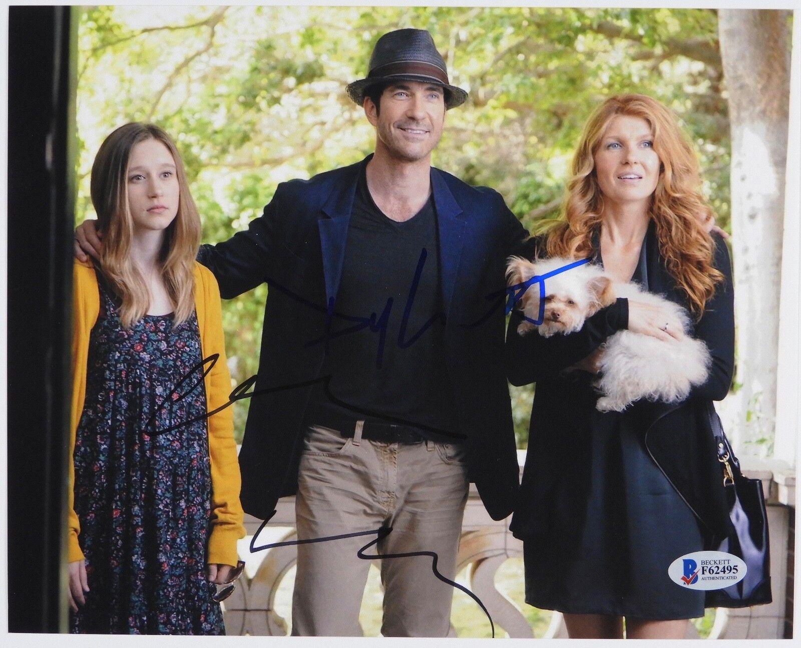 American Horror Dylan McDermott Cast Autograph Signed Photo Poster painting Beckett BAS 8 x 10