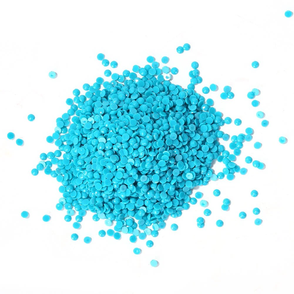 1 Bag Round Drill Diamond Rhinestone Resin Crystal Beads for Missing Beads