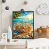 Diamond Painting -DIY Round Drill Starfish Ocean Crown