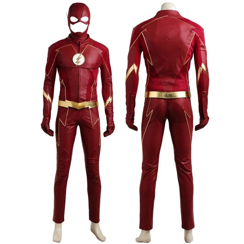The Flash Season 4 Barry Allen Flash Outfit Suit Cosplay Costume