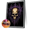 Diamond Painting -DIY Round Drill Skull