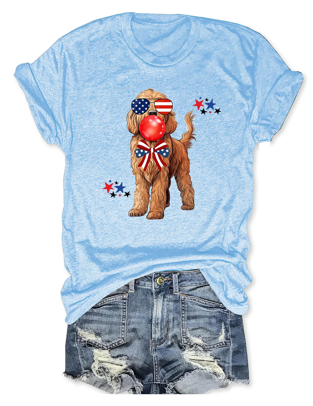 Goldendoodle 4th Of July T-shirt