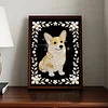 Diamond Painting-DIY Special Shaped Drill Pearl Painting Corgi(30x40cm)