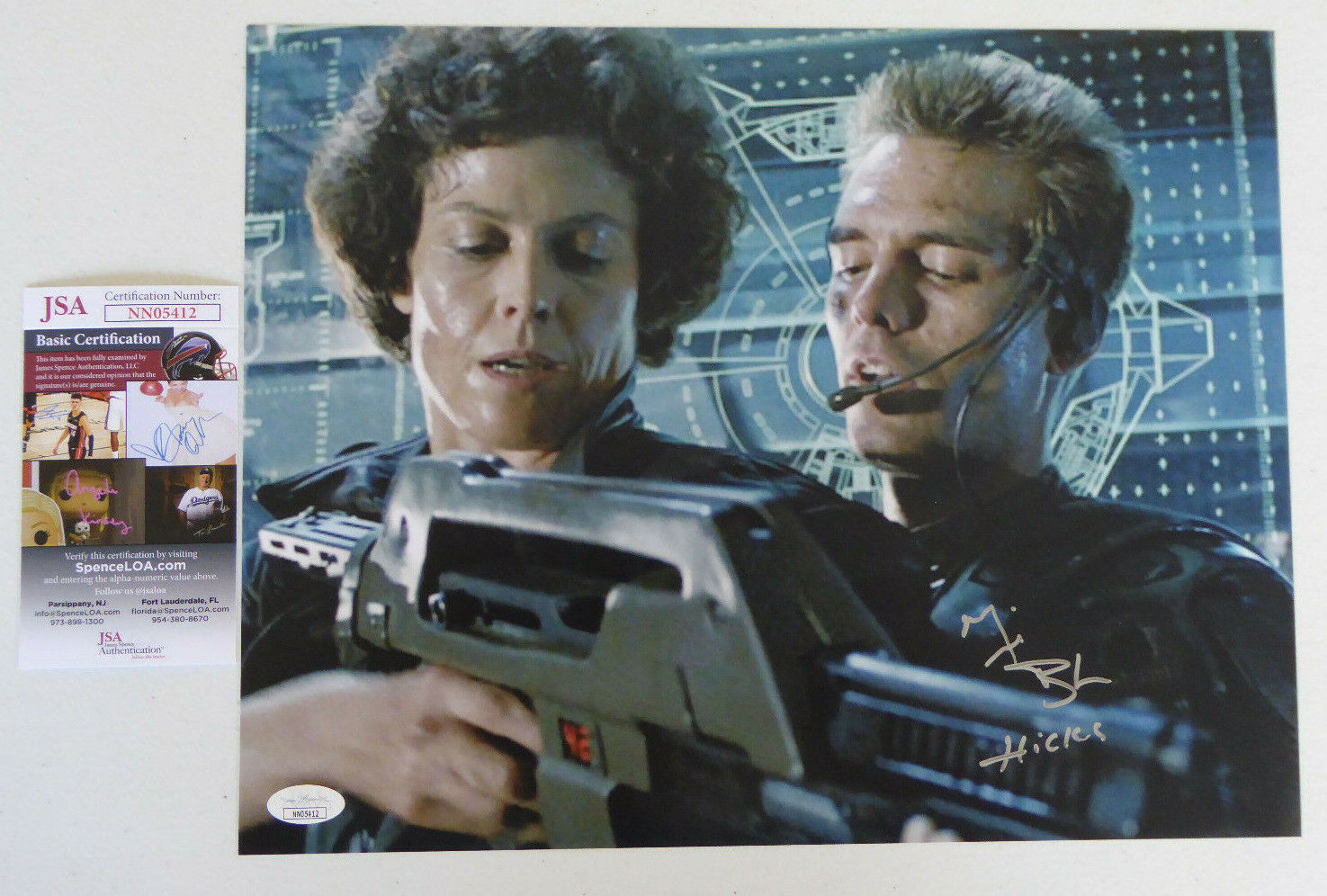 Michael Biehn Authentic Signed 11x14 Photo Poster painting Autographed, Aliens, Hicks, JSA COA