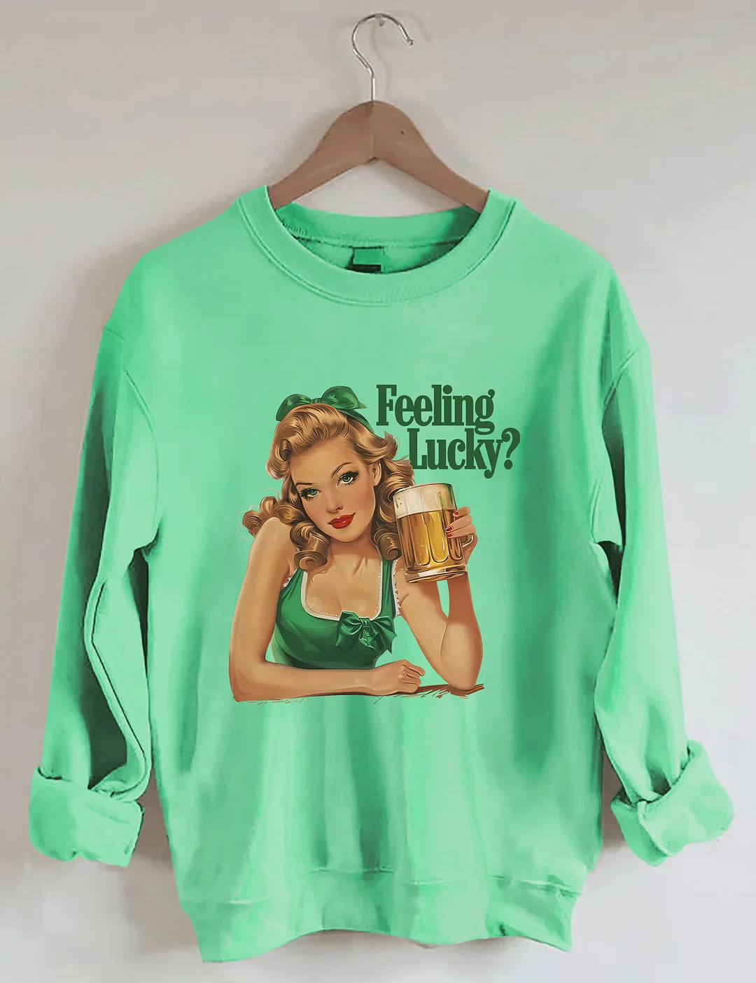 Feeling Lucky St Patrick’s Day Sweatshirt 