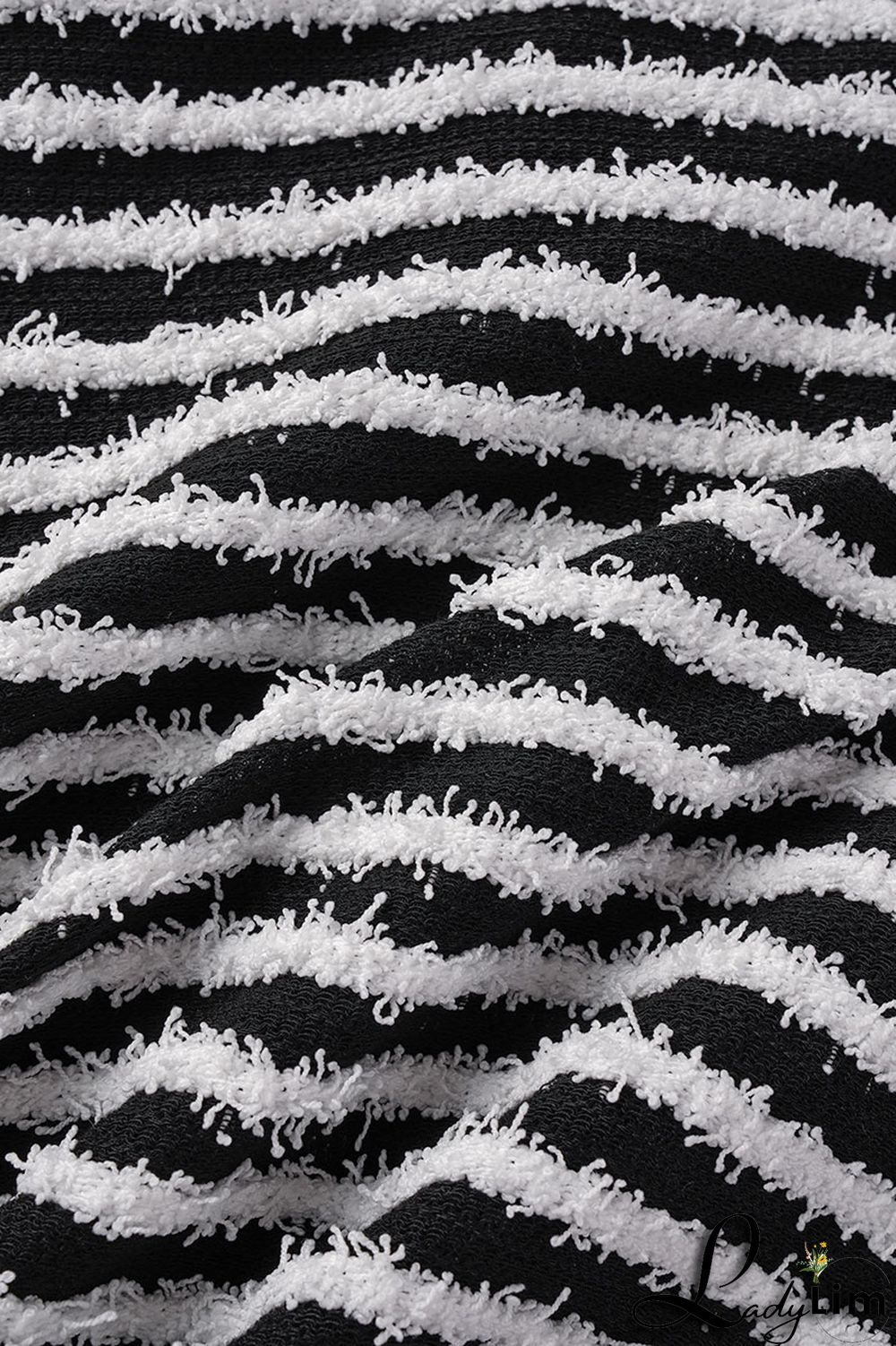Black Sexy Striped Print Bandage Backless Spaghetti Strap Sleeveless Dress Dresses