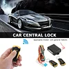 Car Keyless Entry System Button LED Keychain Central Door Lock Kit 410/T112