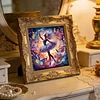 Diamond Painting-DIY Crystal Rhinestone Butterfly Dance Girl(Box Packaging)