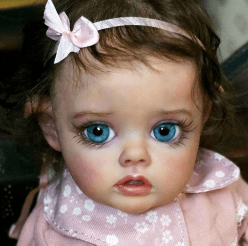  12'' Mini Prudence Lebensechte Reborn Baby Mädchen Puppe - RSDP-Rebornbabypuppen-Rebornbabypuppen.de