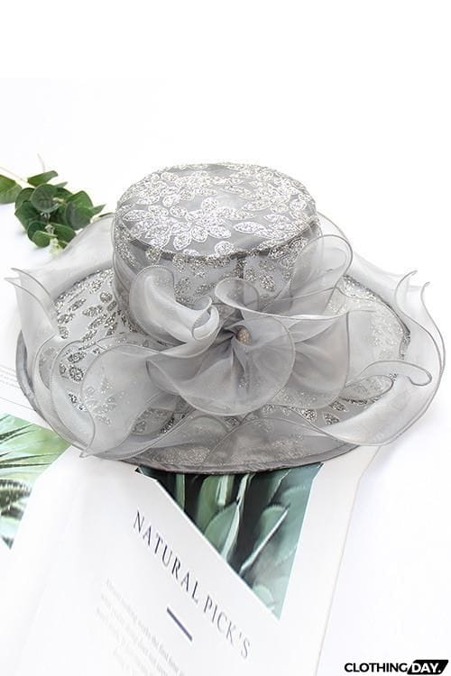 Sparkling Flower Hat