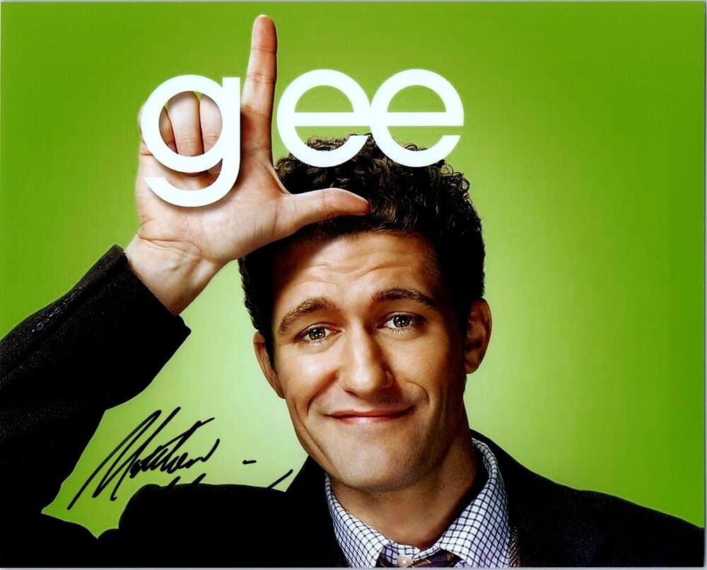 MATTHEW MORRISON Signed Autographed GLEE 8X10 Photo Poster painting A