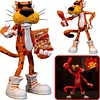 Jada Toys - Cheetos - Chester Cheetah Flamin' Hot Glow in The Dark Figure