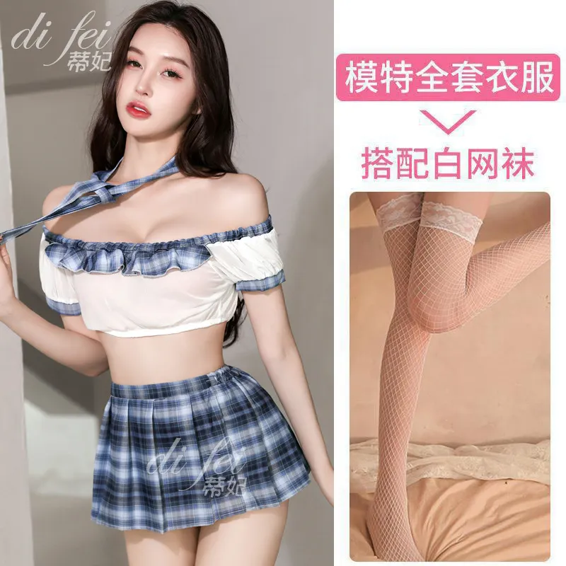 Churchf Night Swearing Underwear Pajamas Free From Female Students Wearing JK Uniform Sailors Seduced Hot Characters To Dress Up Pure Desire