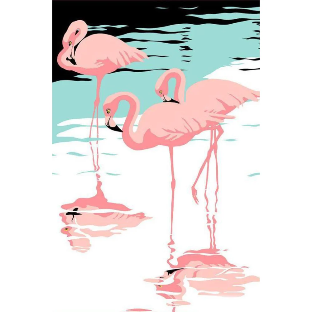 Flamingos - Paint By Numbers