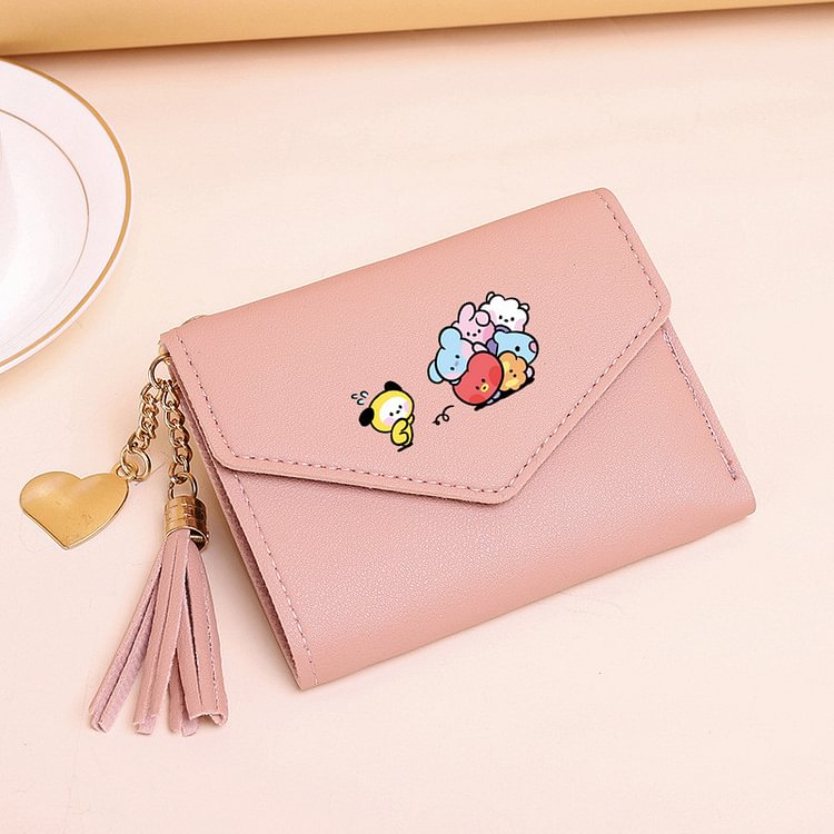 BT21 Minini Baby Series Tassel Wallet