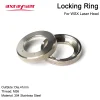 Axrayser WSX Locking Ring Fasten Ceramic Holder Laser Head Patrs 304 Stainless Steel for Fiber Cutting Machine NC150 NC30 KC15A