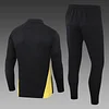 2024/2025 Dortmund Half-Pull Training Suit Black Football Shirt 1:1 Thai Quality