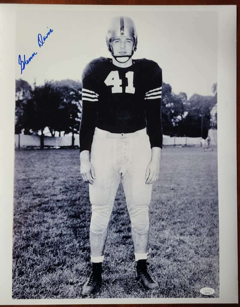 Glenn Davis JSA Coa Signed 16x20 Heisman Autograph Photo Poster painting