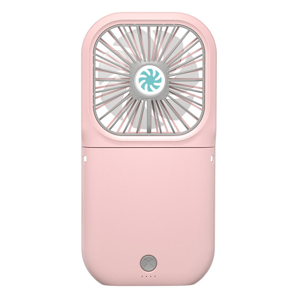 

3000mAh Portable USB Hanging Neck Folding Mini Fan 3-Gear Air Cooler, White, 501 Original