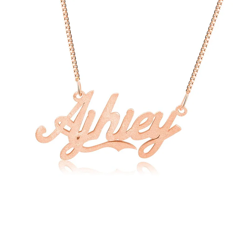 Sparking Name Necklace Carrie Style Personalized Name Necklace