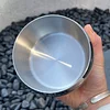 Stainless Steel Seasoning Jar Four-Leaf Clover Snack Box Sugar Cube Jar Multi-Purpose With Lid