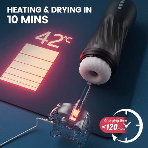 Heating Dreamer 3 Male Stroker 5 Vibration 3 Rotaing
