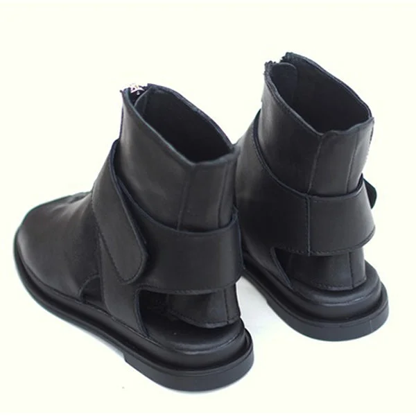 Women Genuine Leather Summer Boots