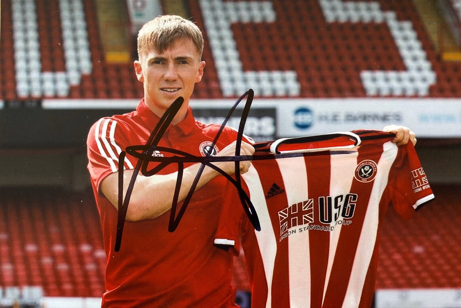 Ben Osborn Genuine Hand Signed 6X4 Photo Poster painting - Sheffield United 1