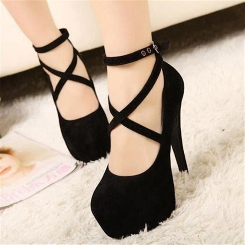Comemore Red Black Black High Heel Stiletto Ladies Dress Pumps Fashion 2022 Ladies Party Platform Sandals Women's Scarpins Shoes