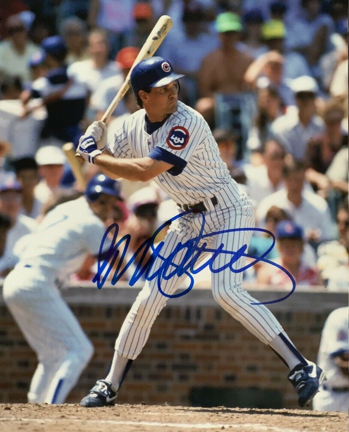 Ryan Sandberg Autographed Signed 8x10 Photo Poster painting ( HOF Cubs ) REPRINT